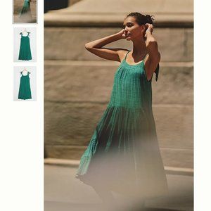 Anthropologie Amalina Tiered Midi Dress, Size XL, NWOT